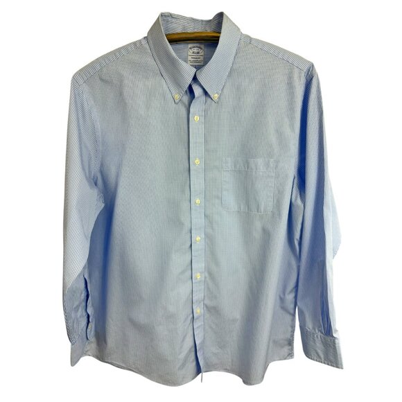 Brooks Brothers 1818 Supima Cotton Micro Check Original Polo Shirt - Picture 5 of 9